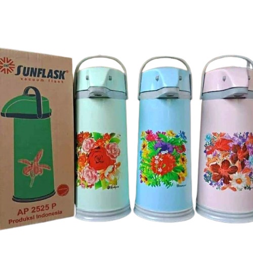 TERMOS PENCET SUNFLASK AP2525P/TERMOS Air Kapasitas 2,5 LITER