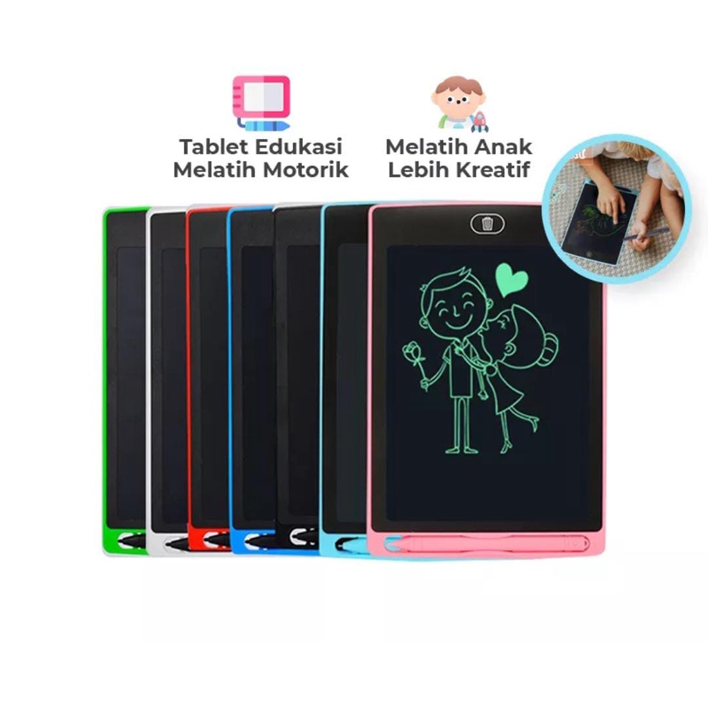 LCD Writing Tablet 8.5 Inch | Drawing Pad | Papan Tulis Anak Dan Dewasa