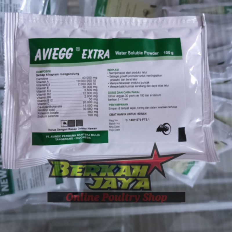AVIEGG EXTRA Vitamin Egg Stimulant Ayam Bebek