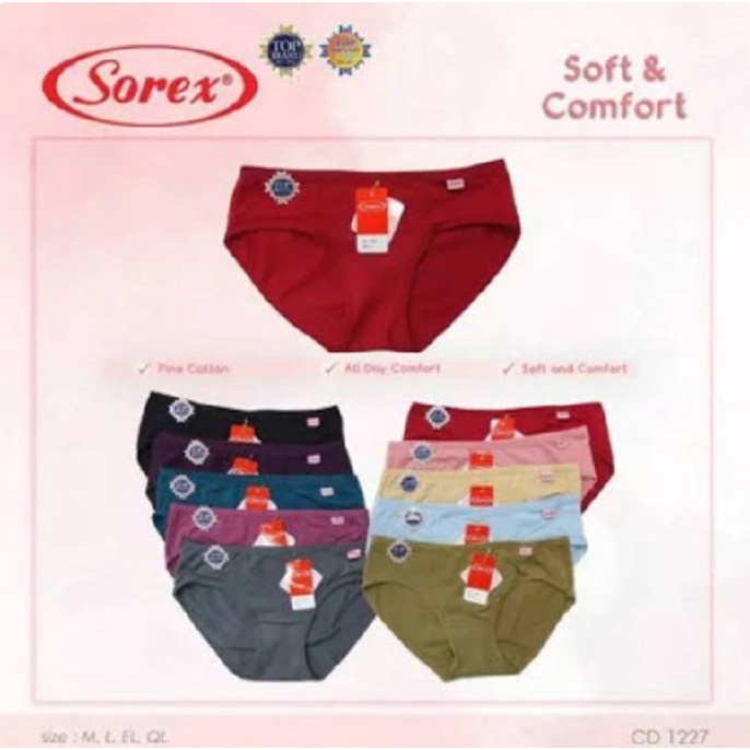 Sorex 1227 Celana Dalam Wanita Mini