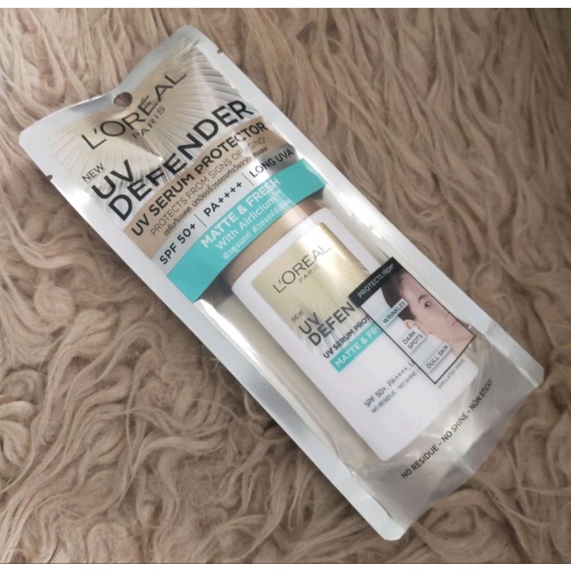 loreal UV defender matte&fresh
