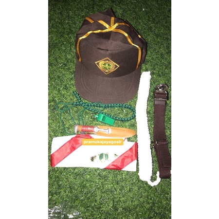 atribut pramuka set putra siaga / sd