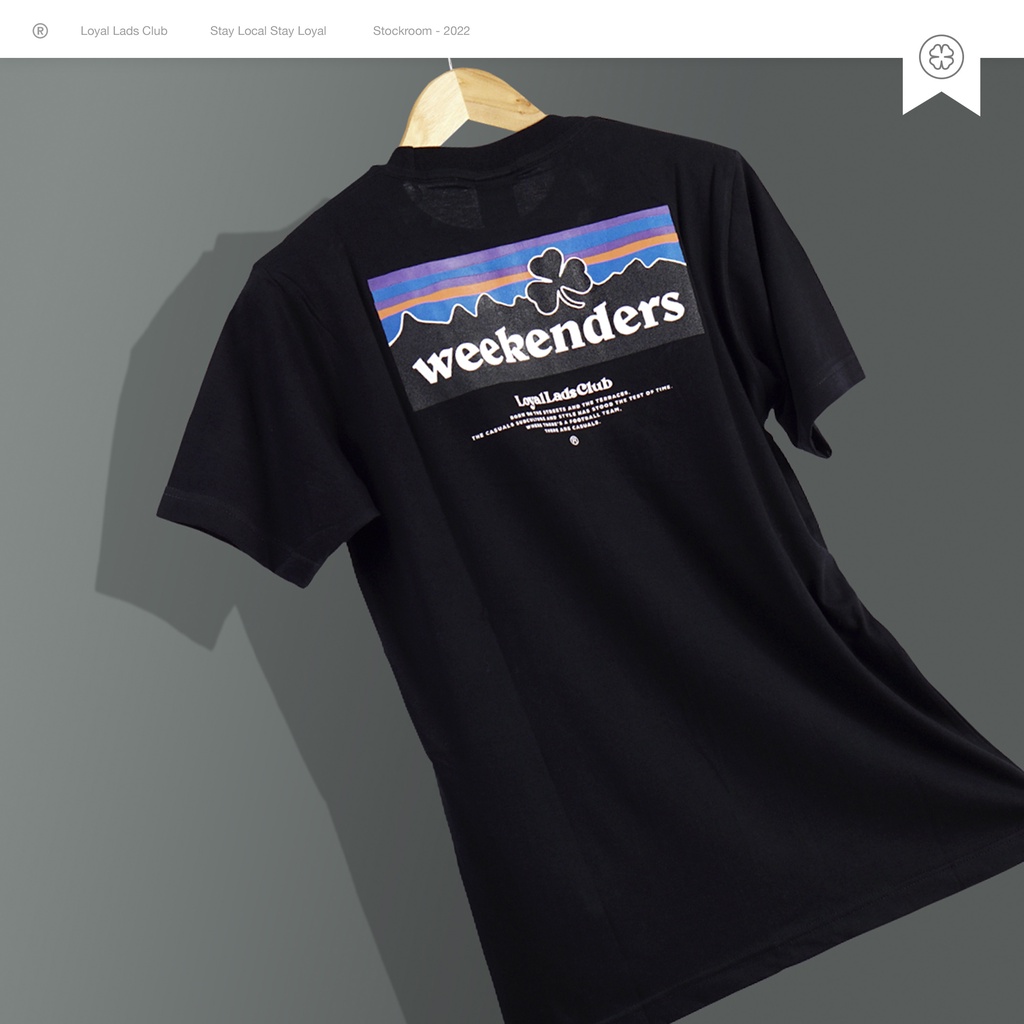 LOYAL LADS CLUB | Tshirt - Weekenders (Black)