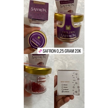 

Saffron 0,25 gram