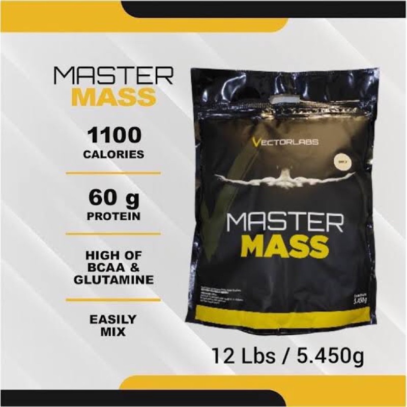 Master mass gainer whey 12 lb + bonus