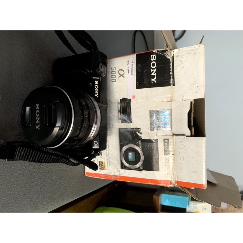 SONY a5000 Lensa fix Meike 35mm