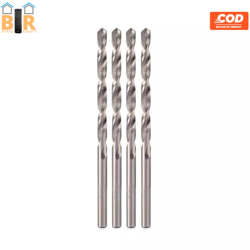 Mata Bor Besi Beton HSS Baja Tembok Kayu Hole Saw Drill Bit Tahan Karat 1MM - 8.5MM