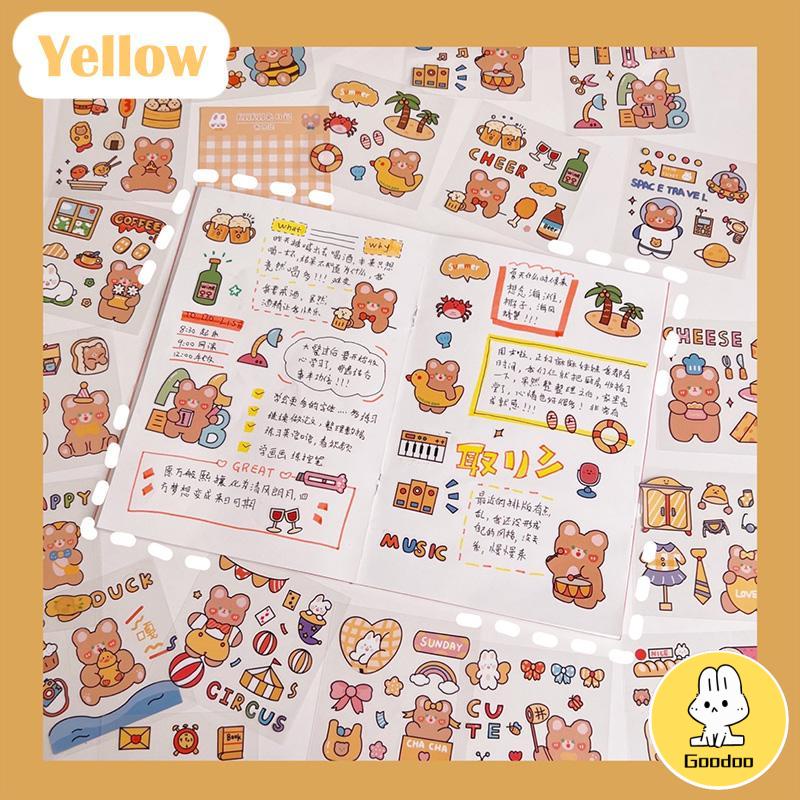 20pcs Stiker Kartun Lucu Untuk Dekorasi Notebook DIY Sticker Stationady -Doo