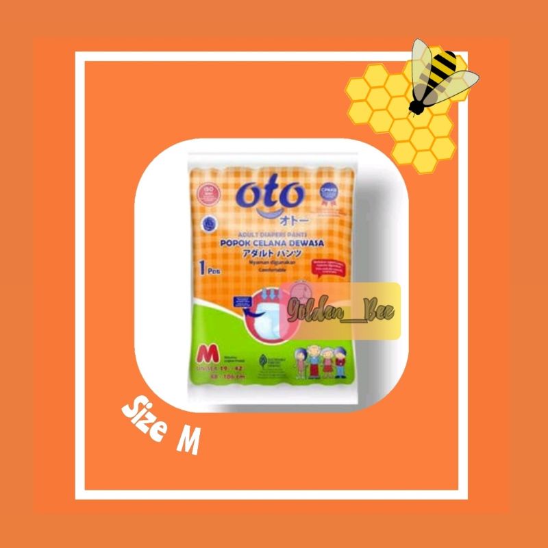 OTO adult pants popok dewasa tipe celana sachet min pembelian 10 pcs ya kak terimakasih