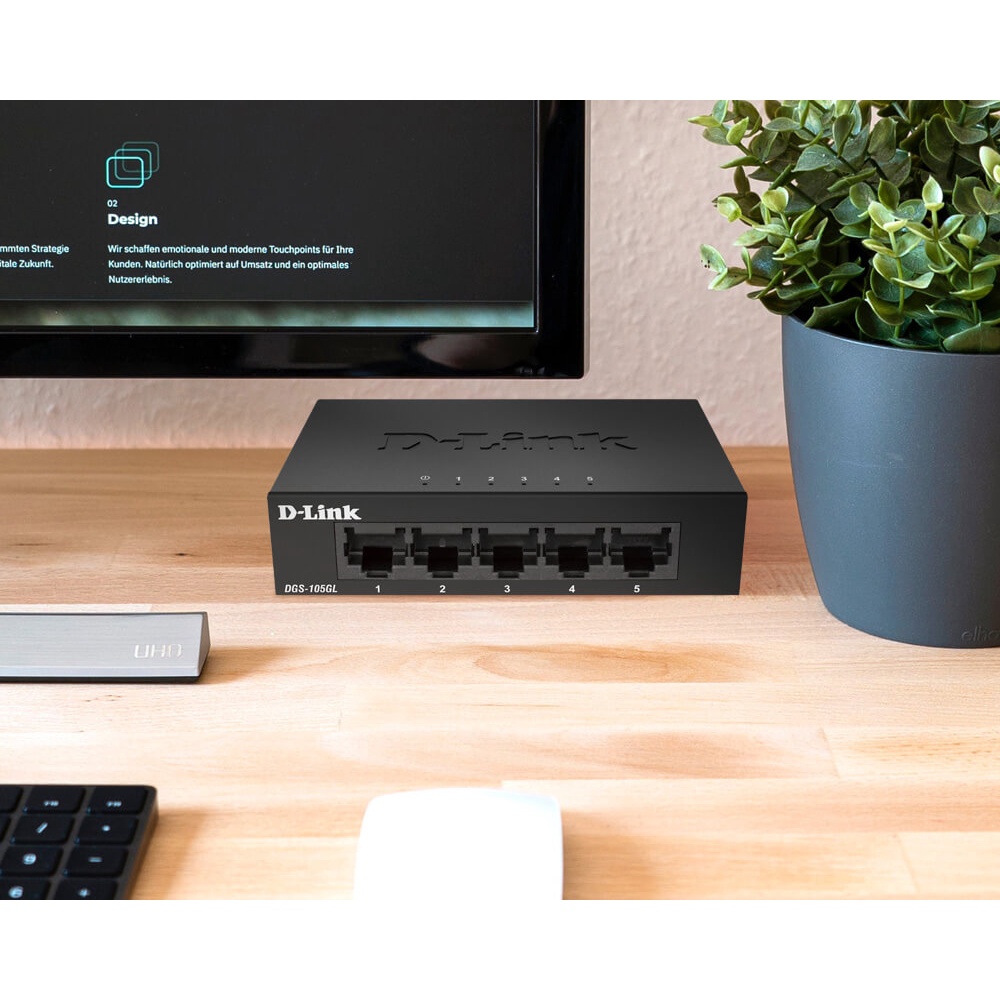 switch hub internet 5 port D-Link dgs