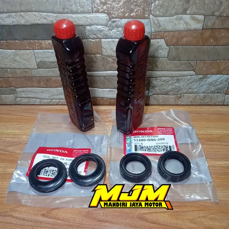 PAKETAN SEAL SHOCK DAN ORI SHOCK MOTOR HONDA BEAT - VARIO - GRAND SEMUA HONDA METIC/BEBEK SEAL SHOK 