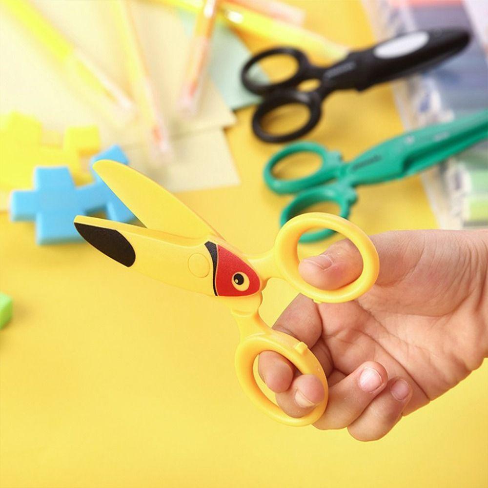 Rebuy Safety Gunting Anak Bentuk Hewan Kantor Sekolah Stationary Handwork Handcraft Scissors