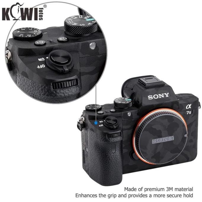 Anti-Scratch Protective Skin Shadow Black - Sony a7 II, a7S II, a7R II