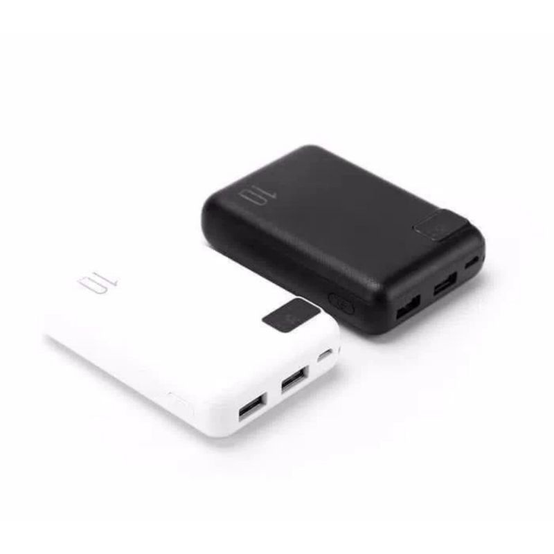 Powerbank Mini 10000mAh / Power Bank 10.000mAh Baterai pengisian Handphone Hp phone Fast Charging charge