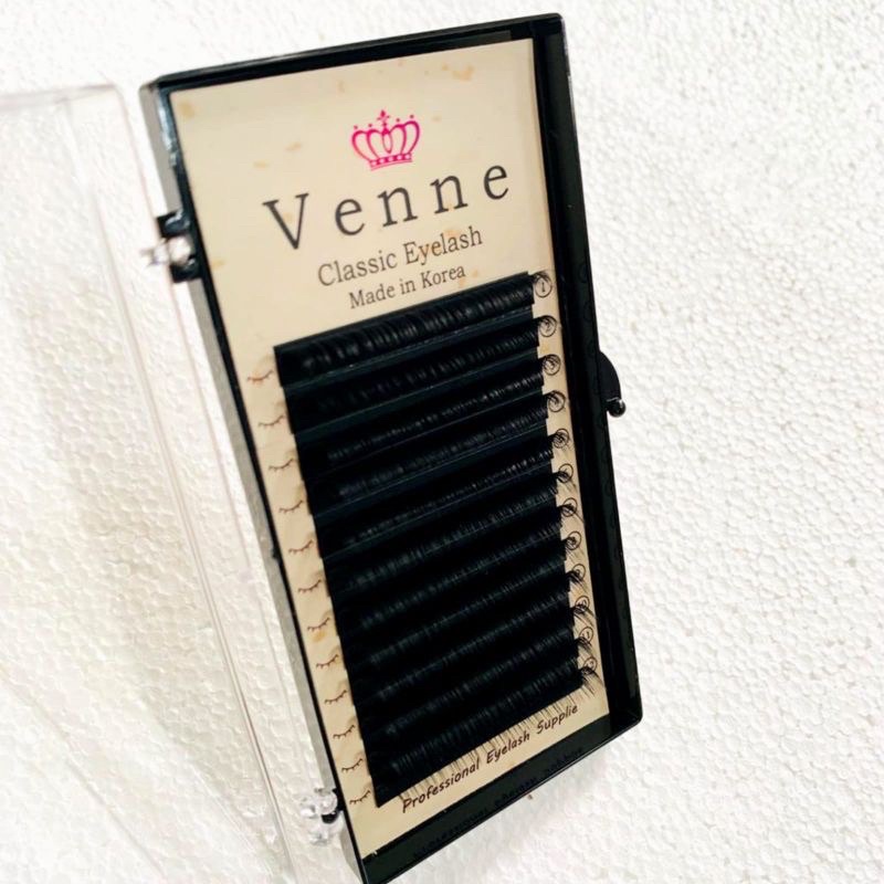 VENNE CLASSIC SINGLE Eyelash DD0.05 Tanam Bulu Matte Super Lembut Halus Hampir Ellipse Eyelash Korea termurah best seller