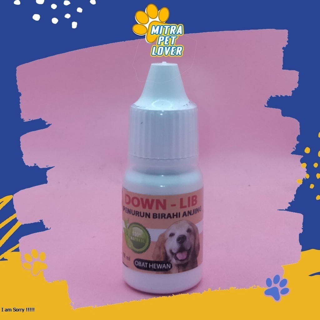PENURUN BIRAHI ANJING - DOWN LIB DOG DROP 10ML - OBAT UNTUK MENURUNKAN LIBIDO DAN AGRESIF  DOGGY JANTAN BETINA MURAH ASLI GARANSI KUALITAS ORIGINAL - CEGAH HAMBAY KAWIN TAMASINDO OBAT KESEHATAN &amp;  VITAMIN TERNAK HEWAN  MITRAPETLOVER