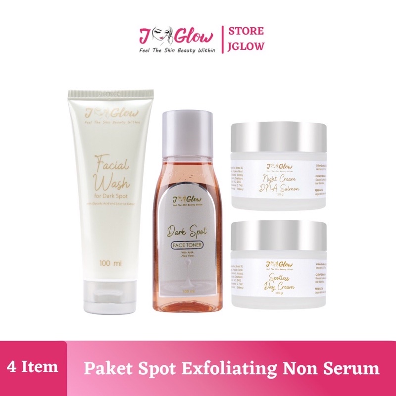 Skincare/ Jglow Skincare/Paket Flek Jglow