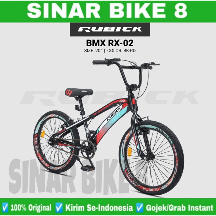 Sepeda Anak Laki Ukuran 20 Inch BMX RUBICK RX 02