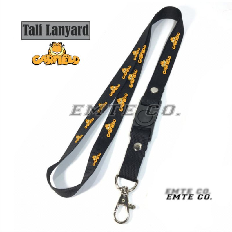 

Lanyard GARFIELD tali lanyard film gantungan LEHER ID CARD / GANTUNGAN HP MURAH BISA COD BEST SELLER