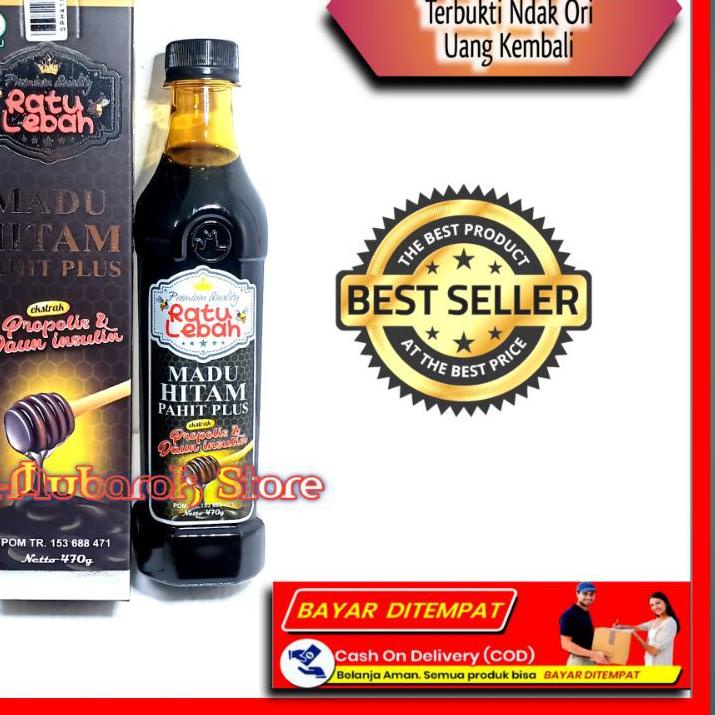 

BAYAR DITEMPAT✔️Madu Hitam Pahit Propolis Ratu Lebah original|RA6