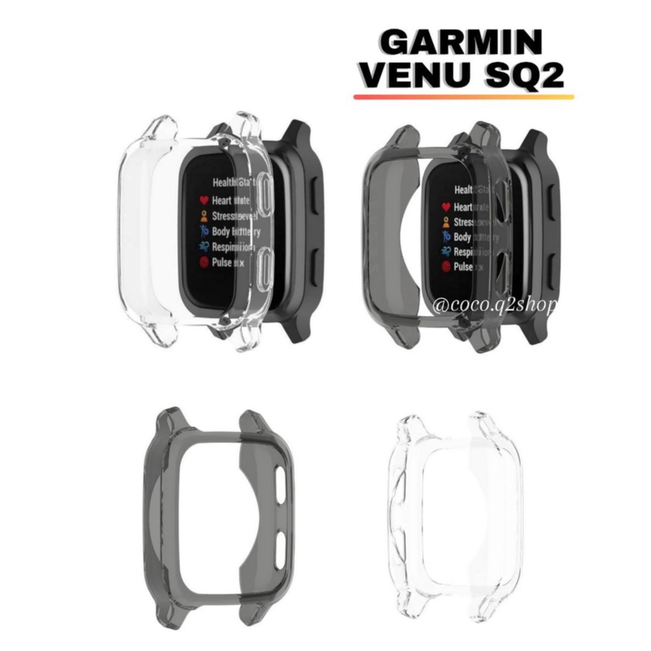 BUMPER CASE GARMIN VENU SQ 2 / VENU SQ2 SMARTWATCH TPU - PELINDUNG GARMIN VENU SQ 2 / VENU SQ2