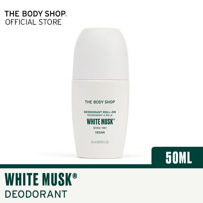 THE BODY SHOP WHITE MUSK DEODORANT ROLL-ON 50ML