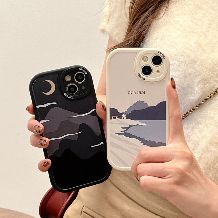 Couple Soft Case OPPO A9 A5 A31 A53 A33 2020 A7 A5S A12 A11K F9 Pro A74 A95 F11 A15 A15S A35 A52 A92 A54 A36 A76 A96 A94 A55 A16K A16E A54 A83 A57 A1K A3S Black Case Cover