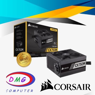 Corsair CX750M - 750 Watt 80+ Bronze Modular