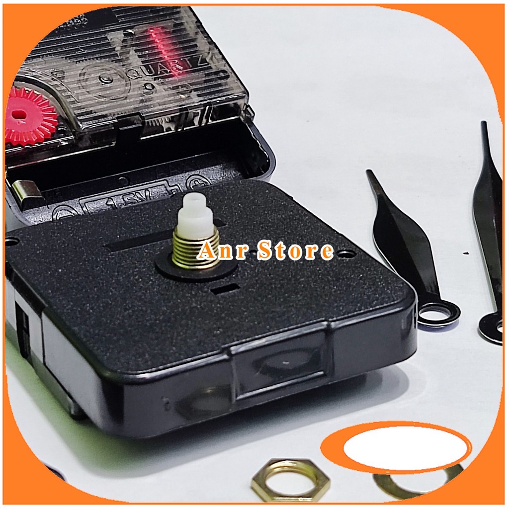 MESIN JAM DINDING 12888 DETAK PTC HEMAT BATTERY