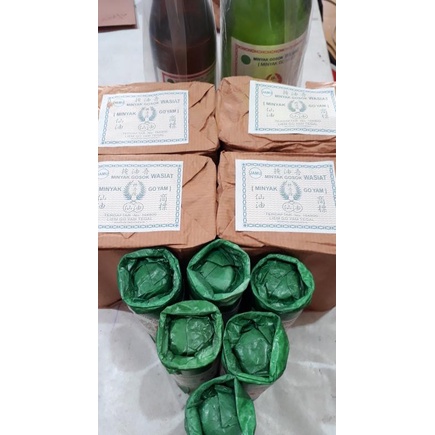 

[BISA COD] Grosir! Minyak Gosok Wasiat Go Yam / Minyak Goyam Tegal botol kecil