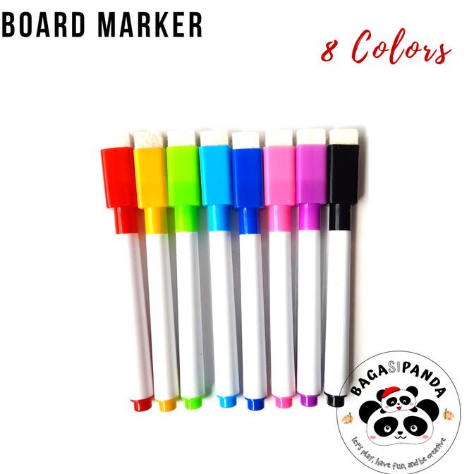 

1 Pcs Board marker color / wipe and clean marker/ spidol papan tulis