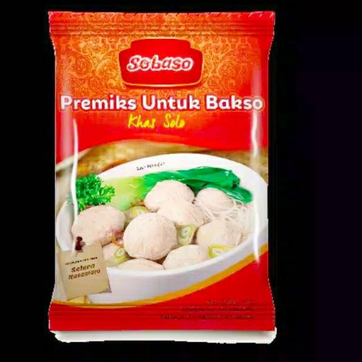 

㊋ Sobaso Tepung Premiks Untuk Bakso Khas Solo ( minimal beli 4 bks ) ぼ