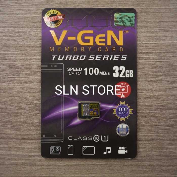 Micro SD V-GeN Turbo Memory Card Vgen