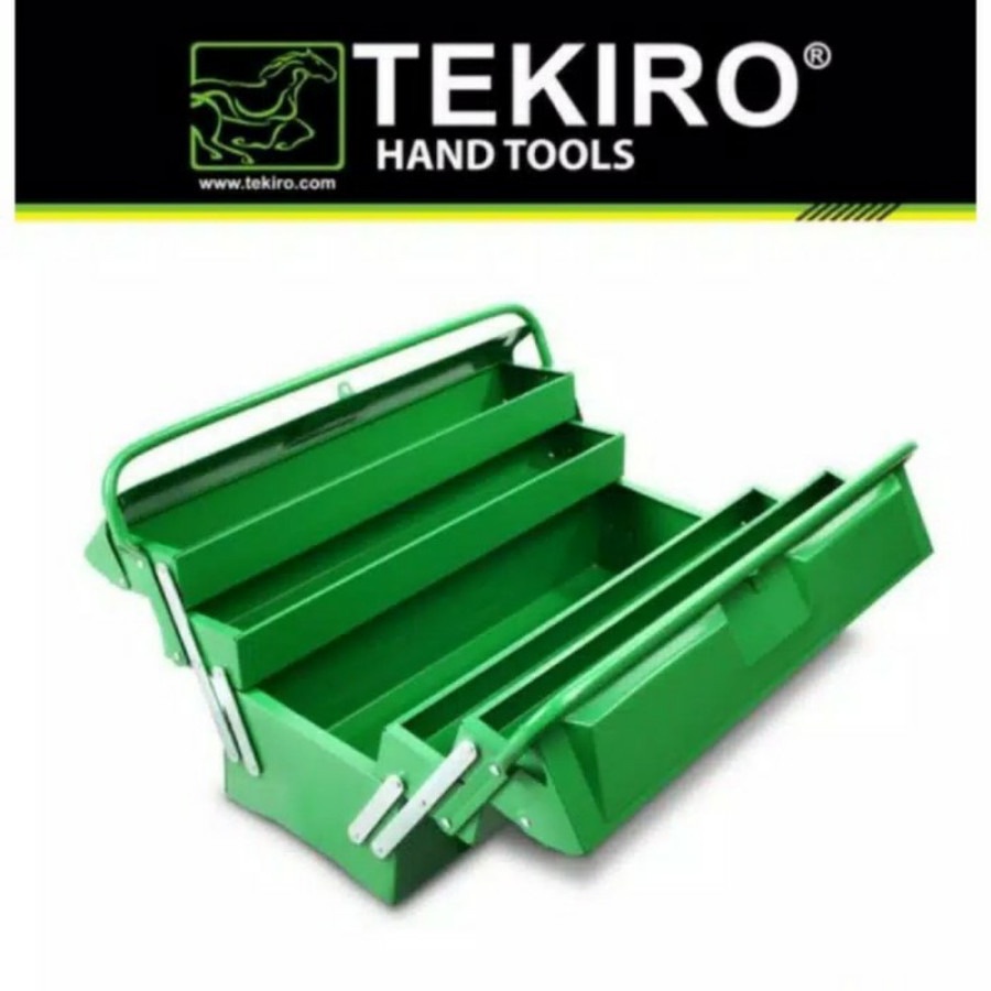 TOOL BOX BESI / KOTAK PERKAKAS BESI TEKIRO 3 SUSUN