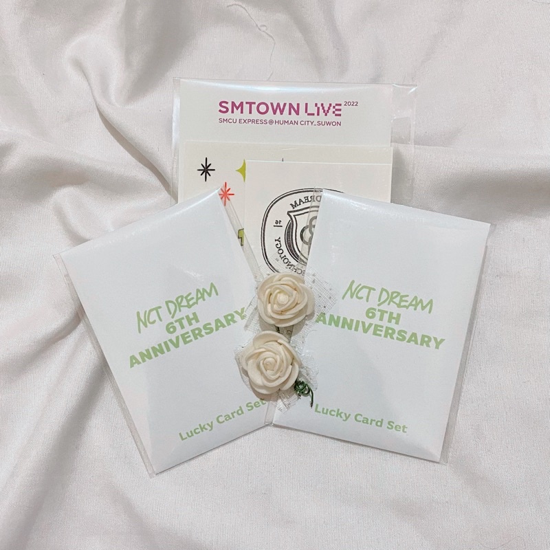 Lucky card anniversary nct dream, tatto smcu jeno jaemin