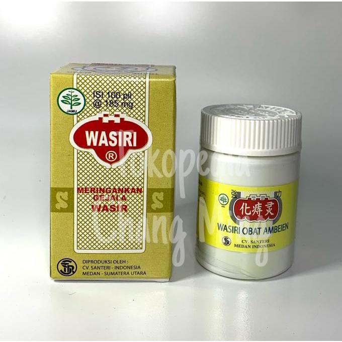 

WASIRI Obat Wasir - Ambeien (Botol Besar)