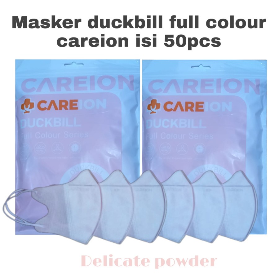 CAREION MASKER DUCKBILL FULL COLOUR SERIES EMBOS 3PLY ISI 50PC EDITION