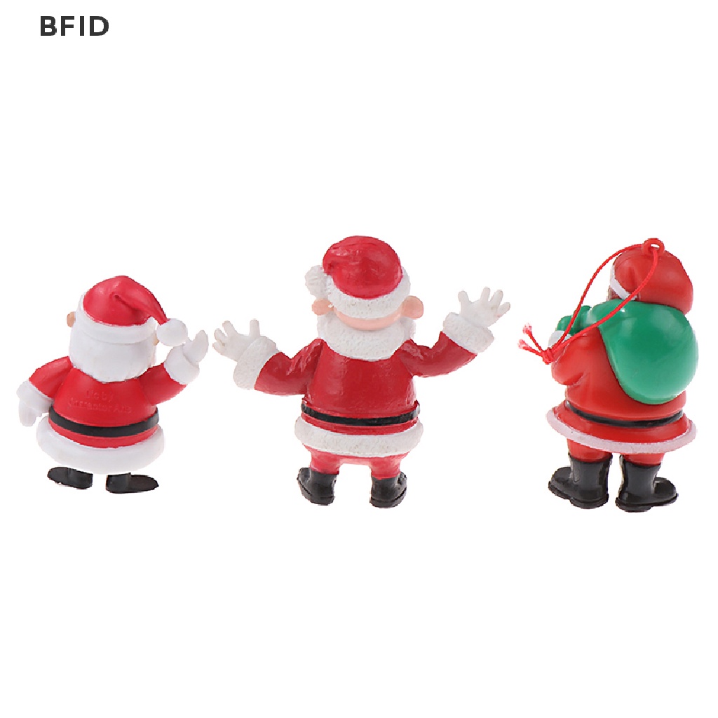 [BFID] 1:12 Rumah Boneka Miniatur Santa Claus Ornamen Pohon Natal Liontin Dekorasi Rumah [ID]