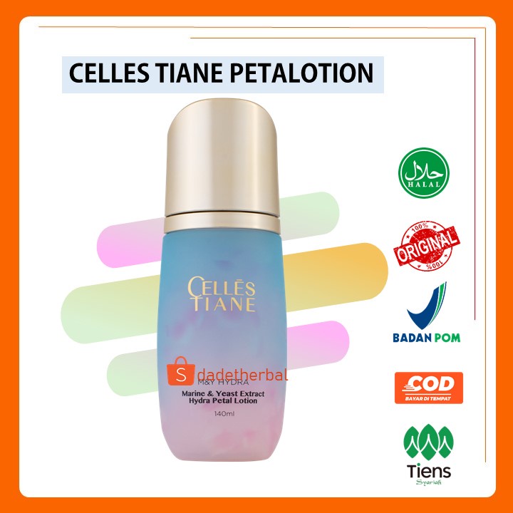 Serum Hydrating Original 100% halal & Bpom serum glowing Celles Tiane Marine & Yeast Extract Petalot
