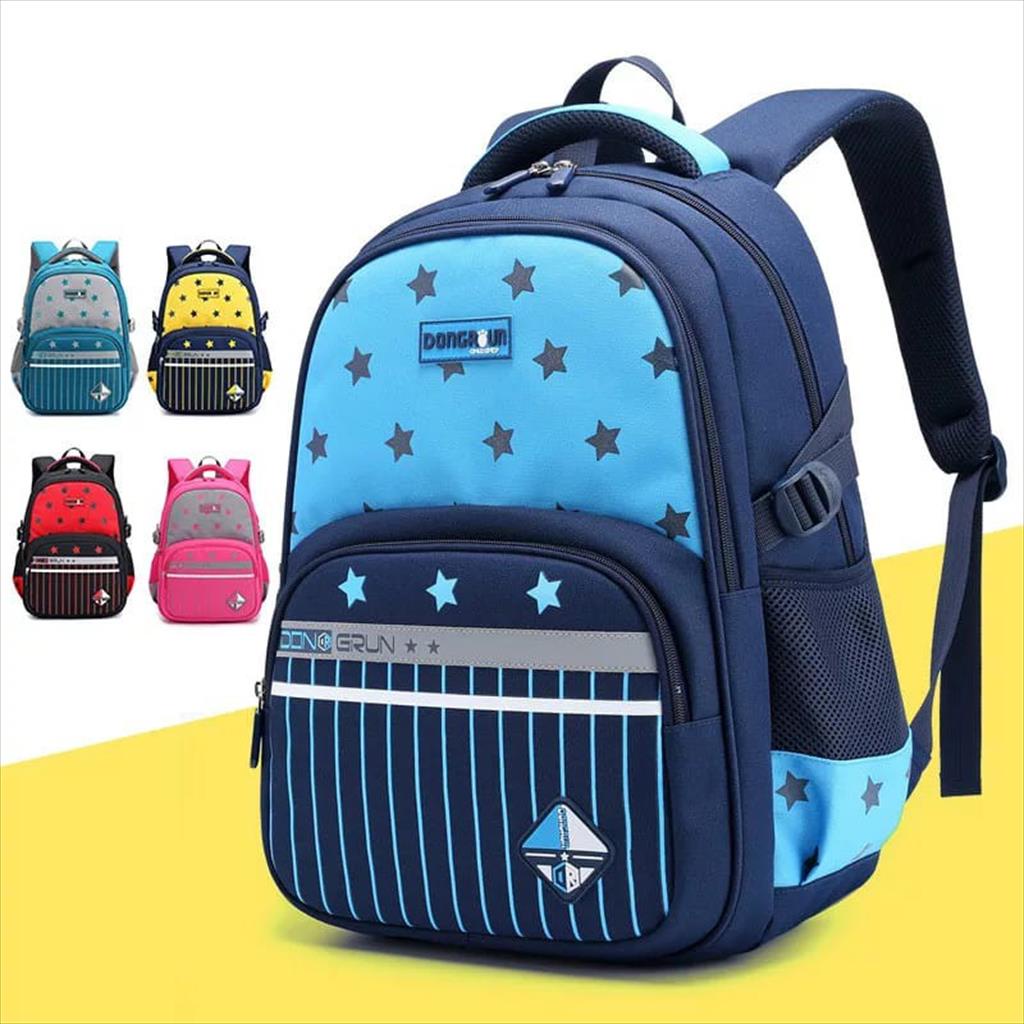 LS 226. Tas Ransel Bintang Backpack Fashion Anak Sekolah Laki-laki dan Perempuan