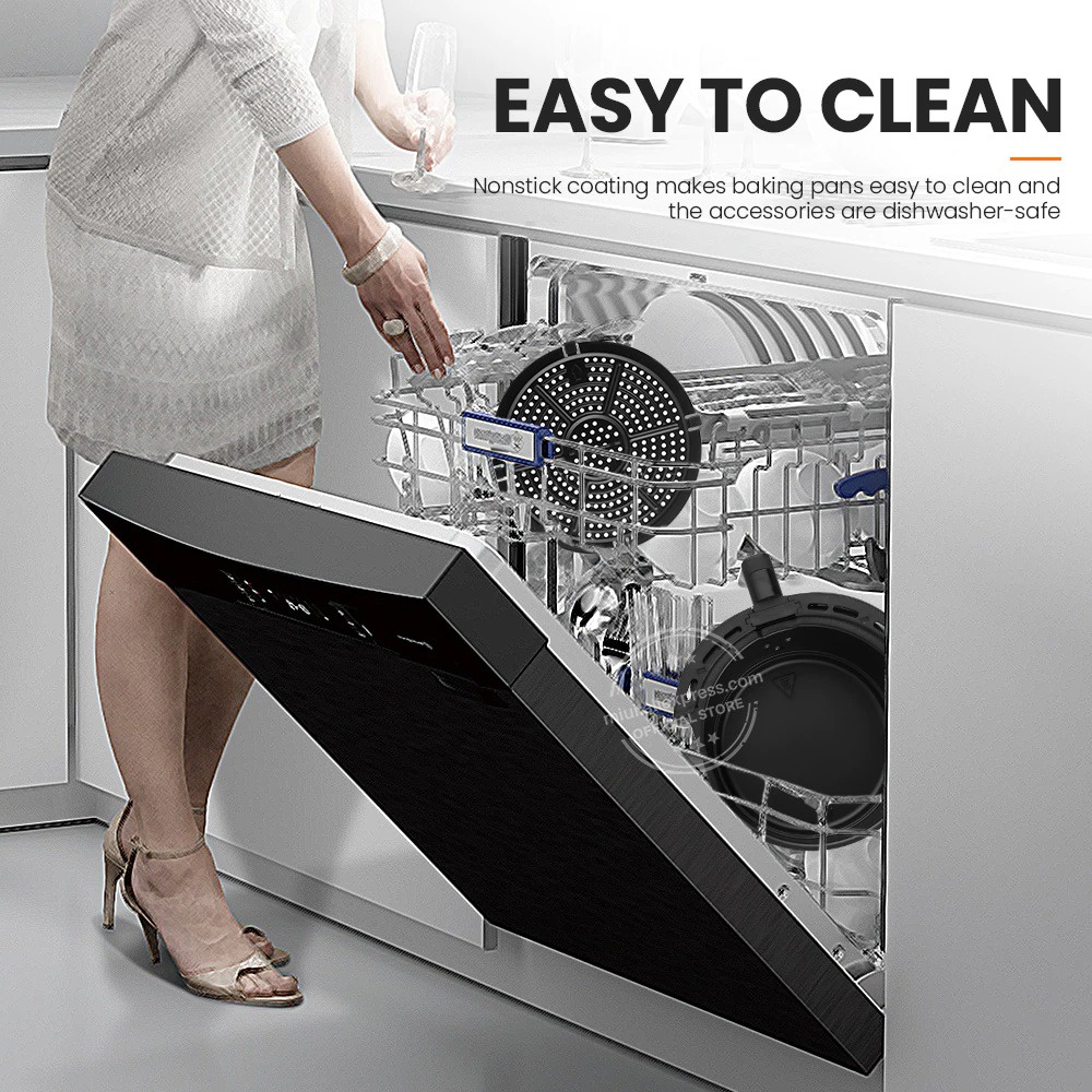 MIUI Smart Air Fryer Mesin Penggoreng Tanpa Minyak 5 L Button Version - AF-01