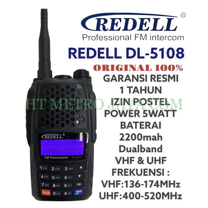 HT REDELL DL 5108 DUALBAND