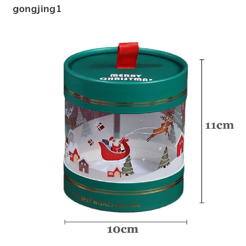 Ggg Christmas Apple Mousse Cake Hug Bucket Dessert Plastik Transparan Packing Box ID