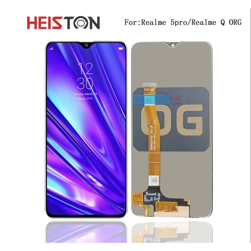 Heiston - Lcd Ts Realme 5 Pro Realme Q original indospp