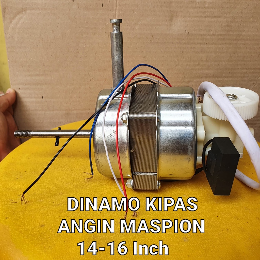 DINAMO KIPAS ANGIN STAND FAN 16 INCH MASPION MULTI PANJANG AS 8,2 CM LEHER 5,2 CM