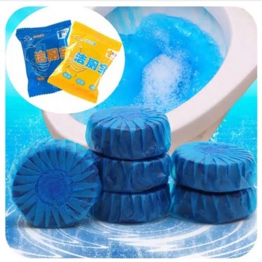 PROMO!! Tablet Biru Pembersih Kloset Toilet WC Karbol Sibiru Penyegar Kloset Bau Cleaner Anti Jamur Perlengkapan Rumah Tangga Kamar Mandi