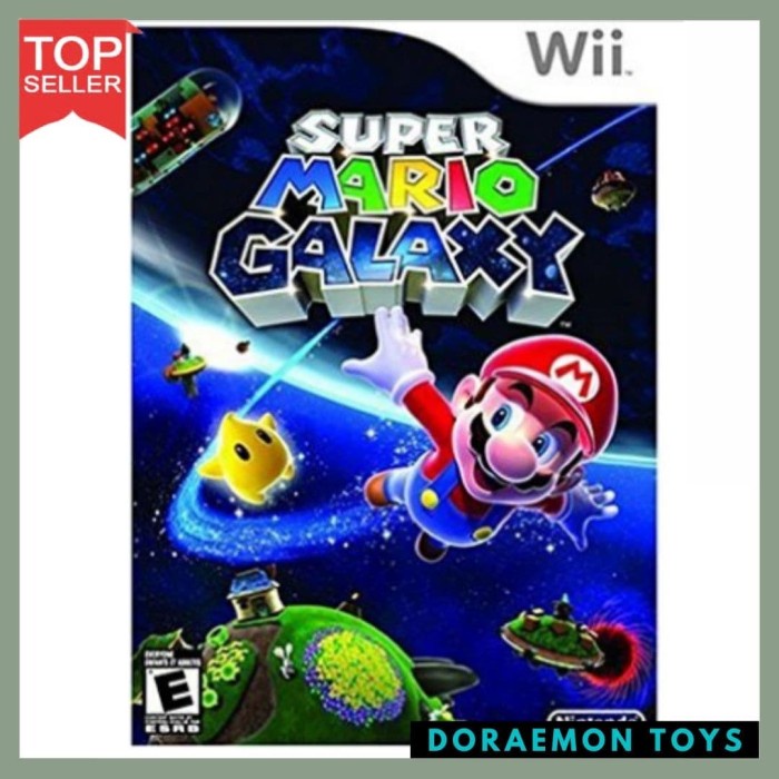 Vk0641 Game Nintendo Wii Super Mario Galaxy Terlaris