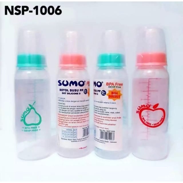 Botol Susu Bayi Pigeon 50ml 120ml 240ml BPA Free Botol Susu SUMO Murah Bebas BPA