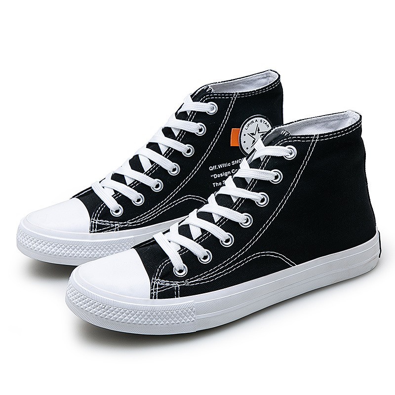 Aldous Sepatu Sneakers Boots Canvas Pria Import ORIGINAL 100% 70s X OFF Hight Quality Terbaru Fashio