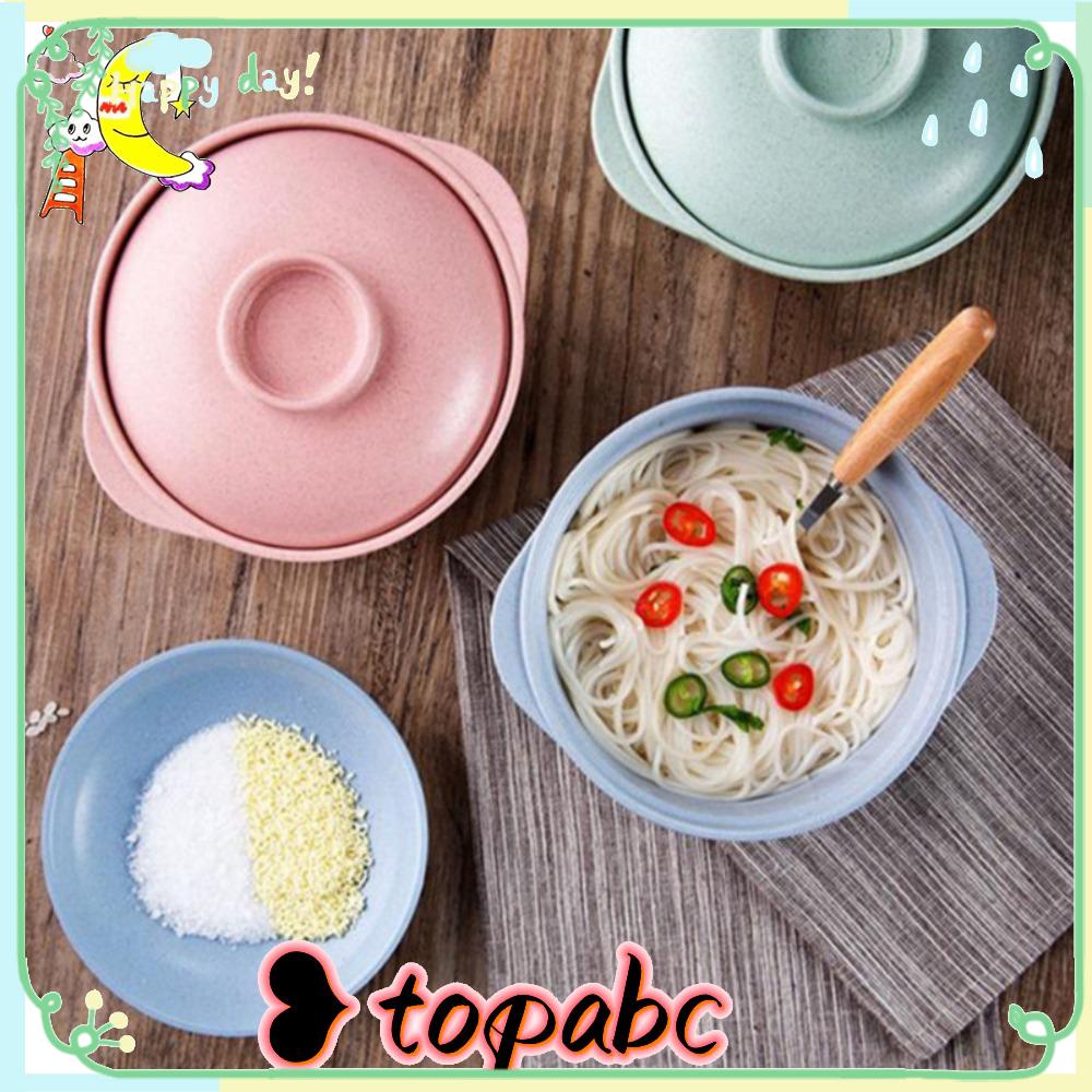 Top Mangkok Mie Instan Siswa Dengan Tutup Easy Clean Soup Bowl